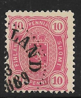 Nelilukuiset 1885 10p (LAPE 21) O