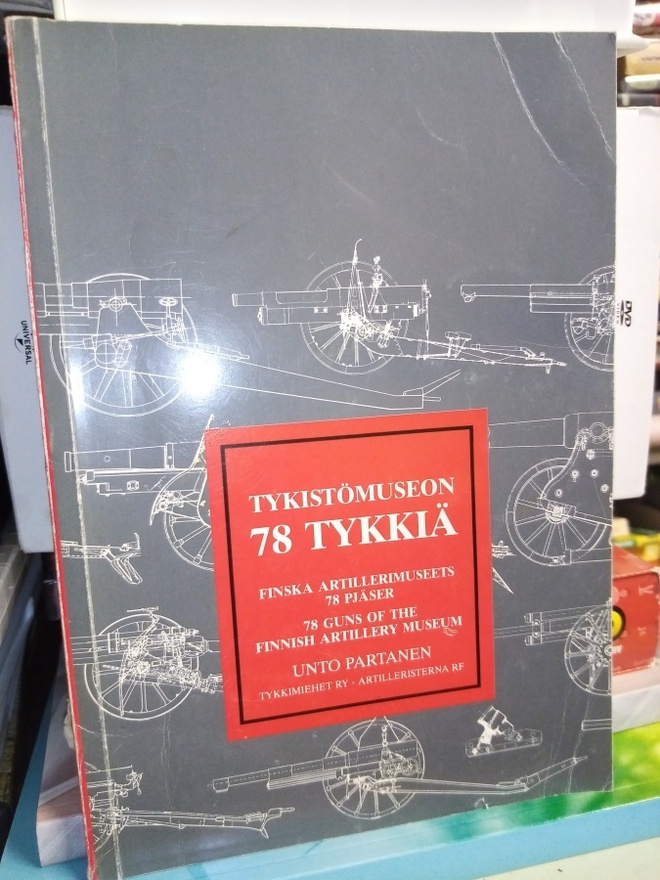 Partanen : Tykistömuseon 78 tykkiä ( SIS POSTIKULU)