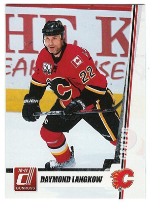 10-11 Donruss #104 Daymond Langkow