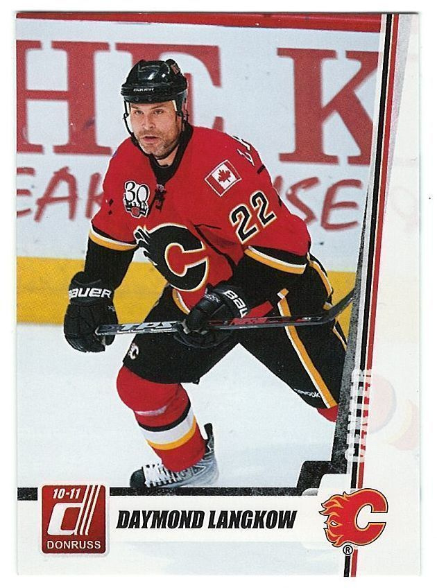 10-11 Donruss #104 Daymond Langkow