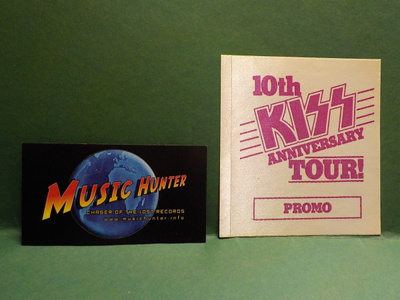 KISS - 10TH ANNIVERSARY TOUR, PROMO BACKSTAGE PASS