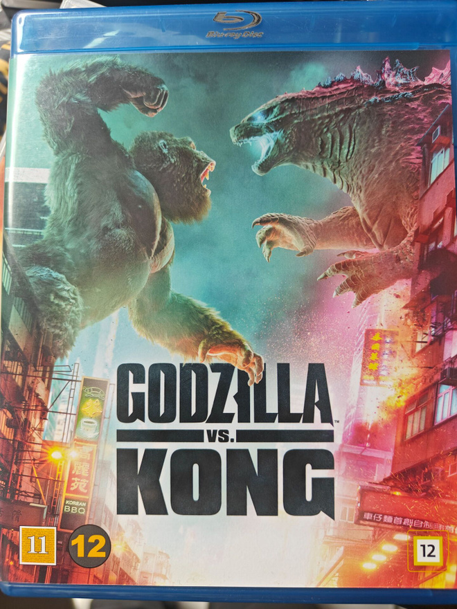 Godzilla & Kong blu-ray