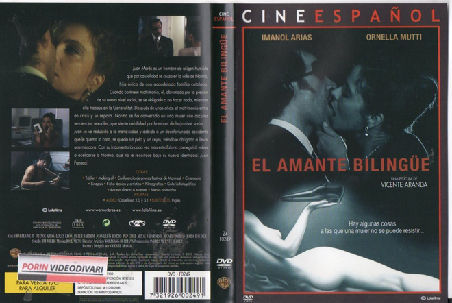 el amante bilingue	(85 527)	k	-ulk-	DVD			ornela muti	1993	e