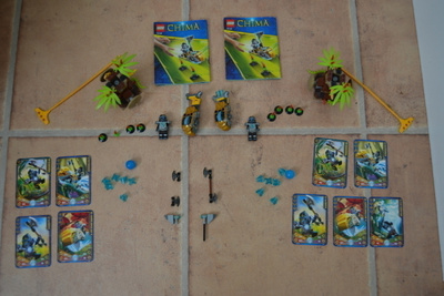 Lego Chima 70136 Banaaninpudotus 2kpl