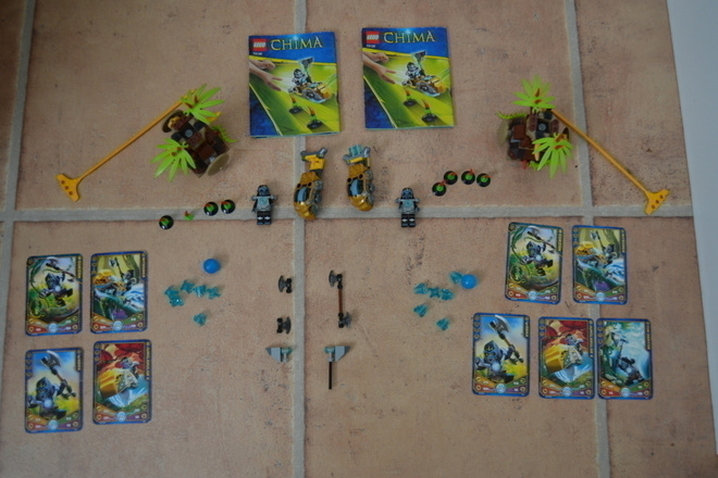 Lego Chima 70136  Banaaninpudotus  2kpl