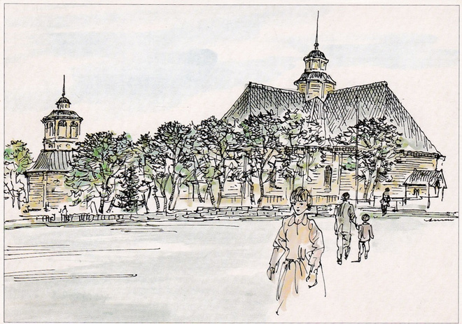 KIRKKOKORTTI - LOHTAJAN KIRKKO - 1