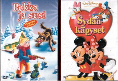 2 KPL DVD ELOKUVIA
