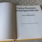 KAI HEINONEN NYKYSUOMEN SANANPARSIKIRJA 1973 - pikkukuva 2