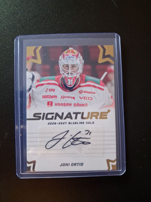 Liiga 26/27 Joni Ortio Sport /40 Signature Gold
