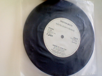 FASTEN BELTS :: ENDLES DRIVE/INSIDE OF LOVE : VINYYLI 7"1990