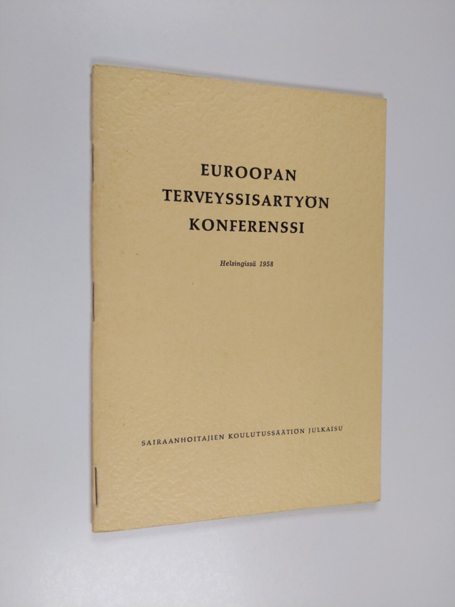 Euroopan terveyssisartyön konferenssi : Helsingissä 6.-19...