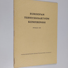 Euroopan terveyssisartyön konferenssi : Helsingissä 6.-19... - pikkukuva 1