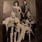 Abba fanikortti aidoilla nimikirjoituksilla - pikkukuva 1