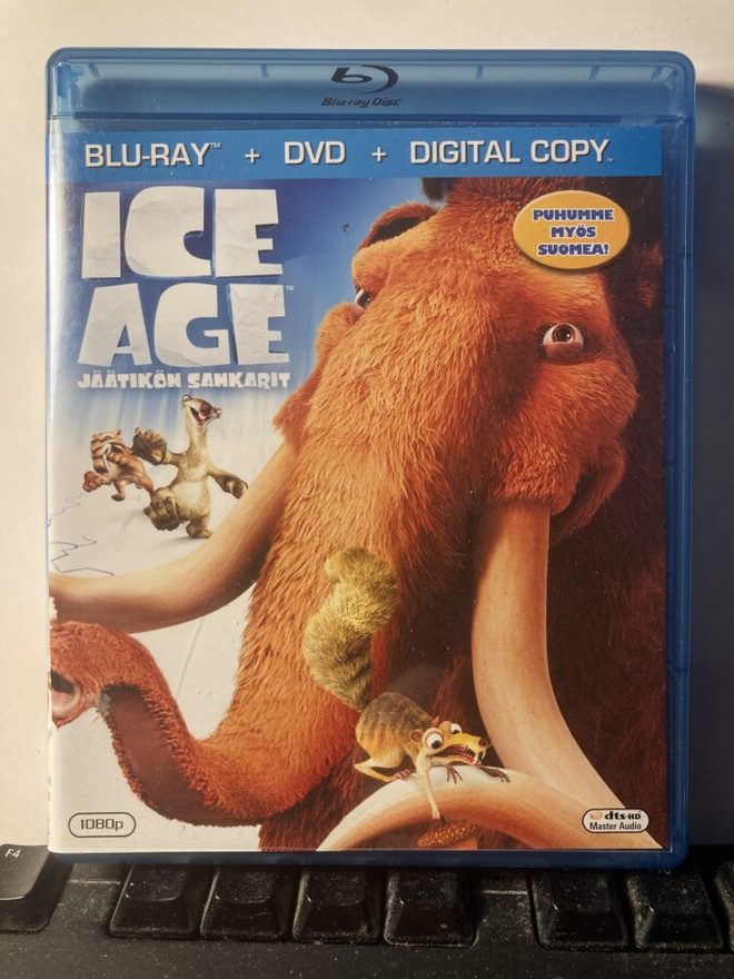 ICE AGE - JÄÄTIKÖN SANKARIT, BluRay + DVD, Wedge