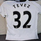 Aito Carlos Tévez ManU pelipaita 13-15v XL - pikkukuva 2