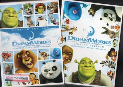 dreamworks premium coll Limited ed (6 771) k -FI- DVD 10 mov