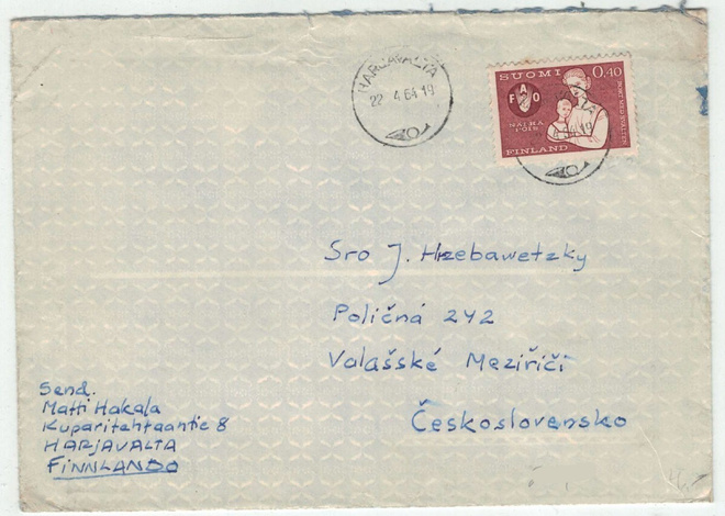 1963 FAO kirje CSRään