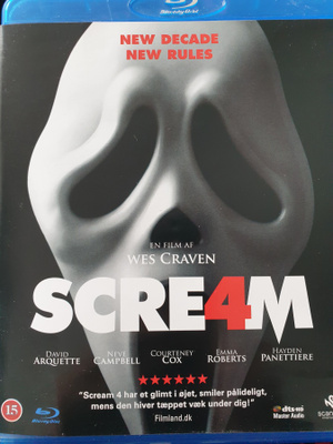 SCREAM 4  BLU-RAY