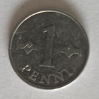 1 penni 1975, 2 kuvaa - pikkukuva 1