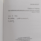 Georg Boldt : Citizens in training : How institutional yo... - pikkukuva 3