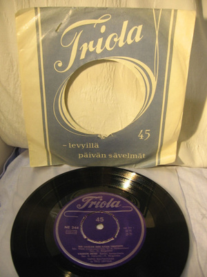 Tapio Rautavaara: Mä laulan sun iltasi tähtihin 7" EP.