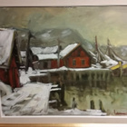 Olavi Laine "Lökholmenin kalastajasatama" - pikkukuva 2