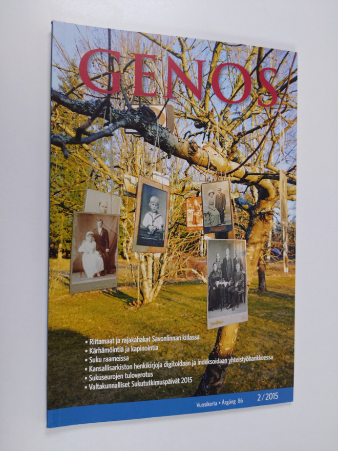 Genos 2/2015 : Suomen sukututkimusseuran aikakauskirja