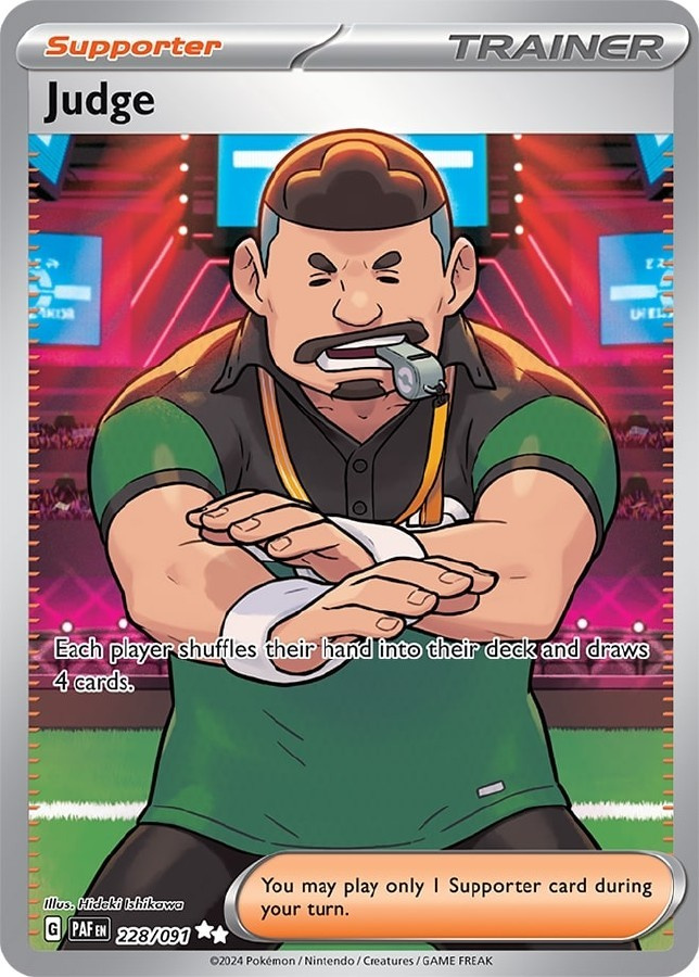 Judge 228/091 - Paldean Fates - NM/M