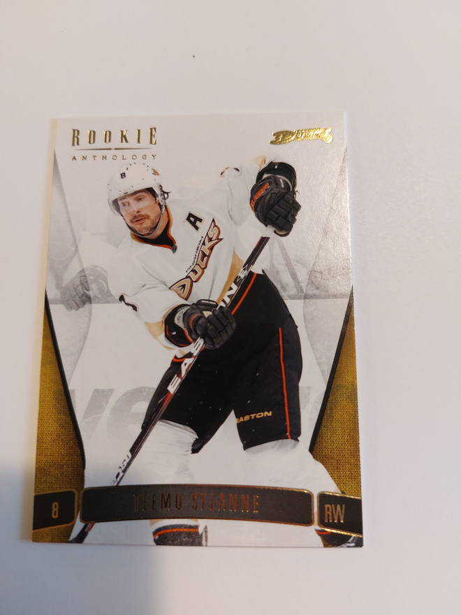 2011-12 Panini Rookie Anthology #19 Teemu Selänne