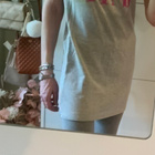 GAP college mekko tunika harmaa pinkki XL lasten naisten S - pikkukuva 1