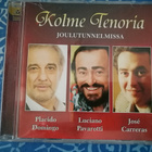 KOLME TENORIA JOULUTUNNELMISSA Domingo Pavarotti Carreras-CD - pikkukuva 1
