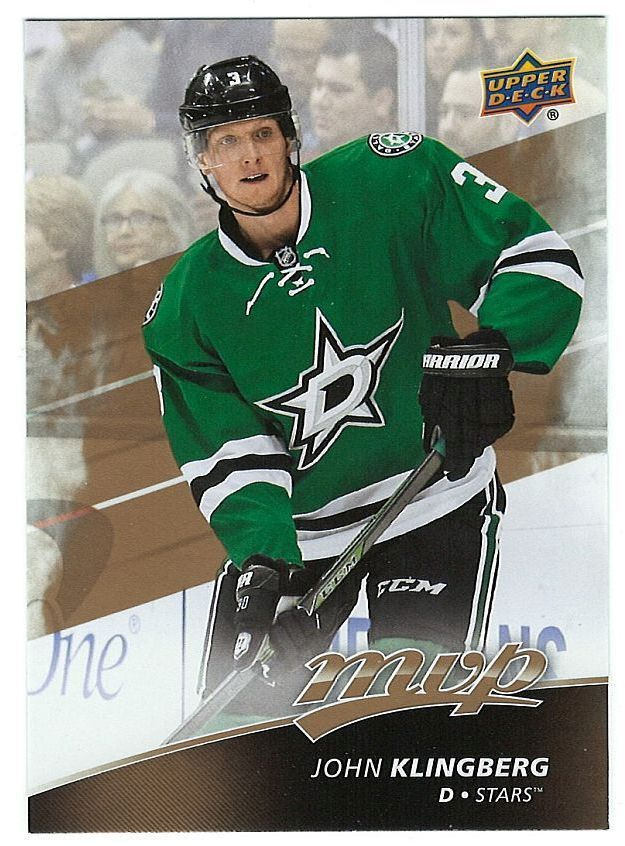 17-18 Upper Deck MVP #133 John Klingberg Ex-Jokerit 2011-12