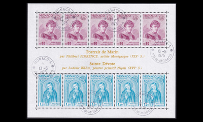 Monaco 1167-8BL8 o Europa (1975)