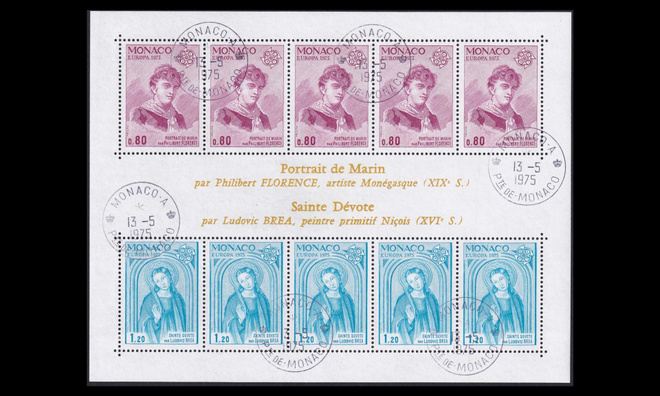 Monaco 1167-8BL8 o Europa (1975)
