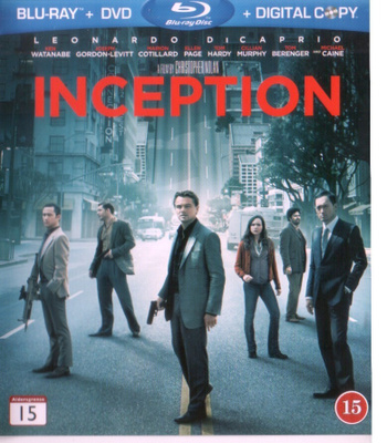 blu-ray + dvd, Inception [jännitys, toiminta]