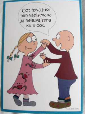 NO 699  -  oot hyvä just niin vapisevana ja heiIuva
