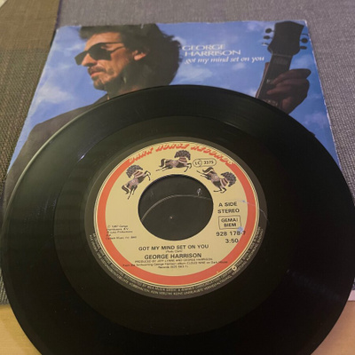 GEORGE HARRISON: Got My Mind Set In You +1 * EUR 1987