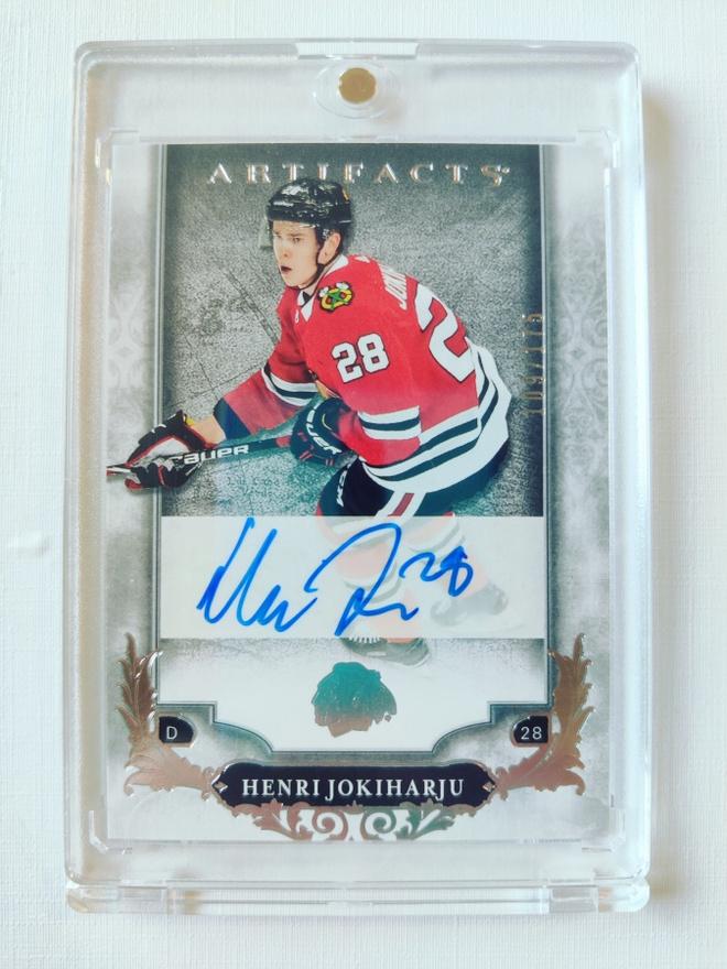Henri Jokiharju - 18-19 Artifacts Rookie Auto /175
