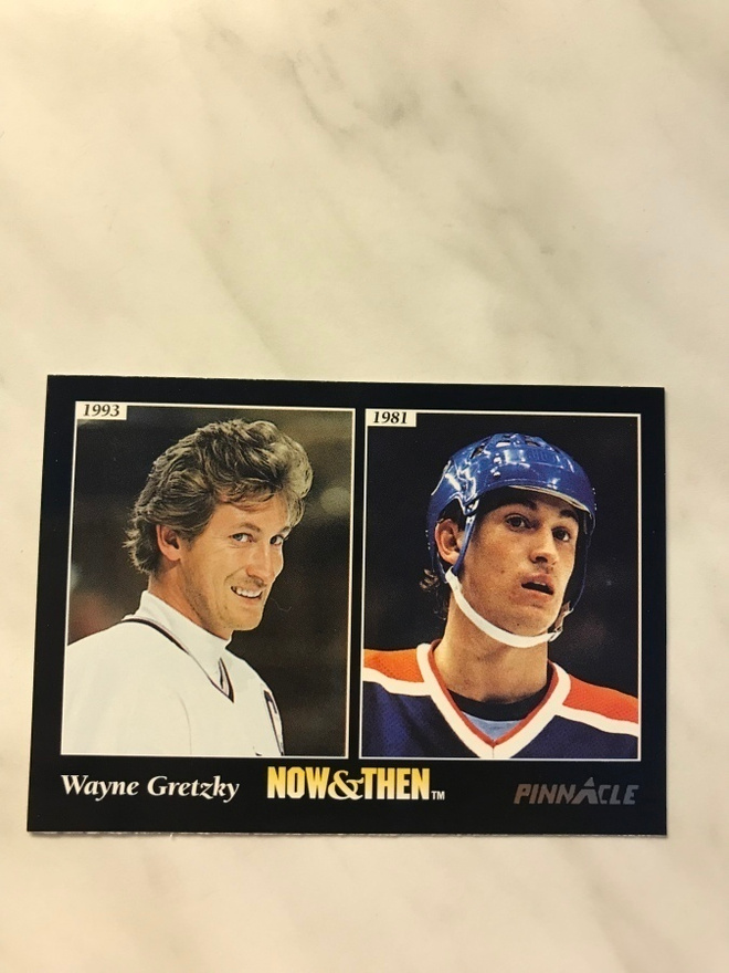 1993-94 Pinnacle Now & Then Wayne Gretzky #237