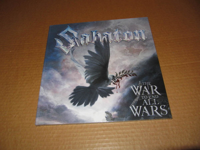 Sabaton 2-CD+Kirja. The War To End All Wars v.2022 MINT !