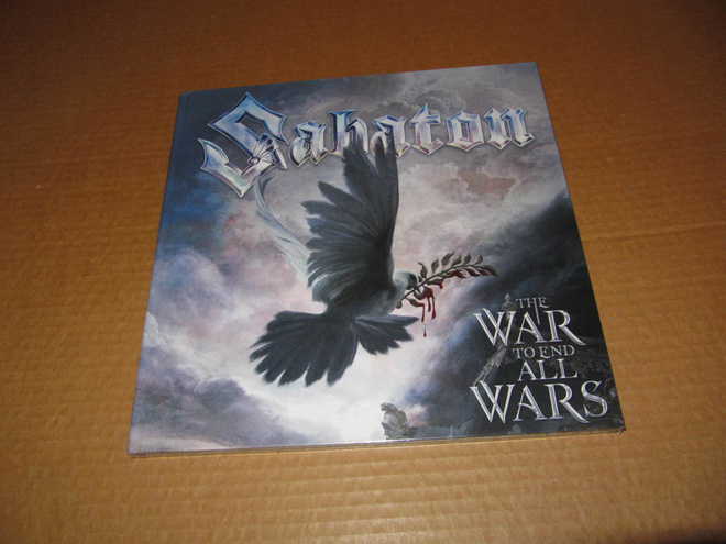 Sabaton  2-CD+Kirja. The War To End All Wars v.2022 MINT !