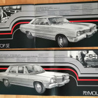 1973 Dodge 3700 jne esite - KUIN UUSI - 16 sivua - pikkukuva 2