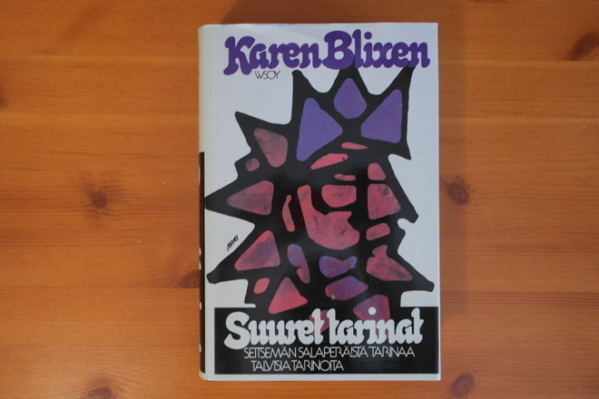 Karin Blixen:Suuret tarinat.2.ja 4.P.1985.Sid.Kp.Hieno!