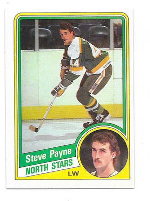 1984-85 Topps #80 Steve Payne Minnesota North Stars