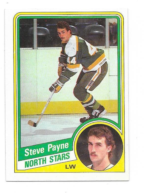 1984-85 Topps #80 Steve Payne Minnesota North Stars