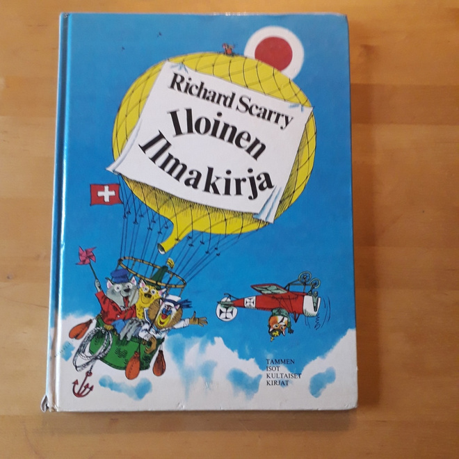 Richard Scarry; Iloinen ilmakirja  1971 painos