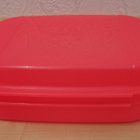 TUPPERWAREN EVÄSRASIA, PIENI, neonoranssinpun. - pikkukuva 1