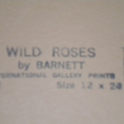 Litografia - Wild Roses by Barnett - pikkukuva 2