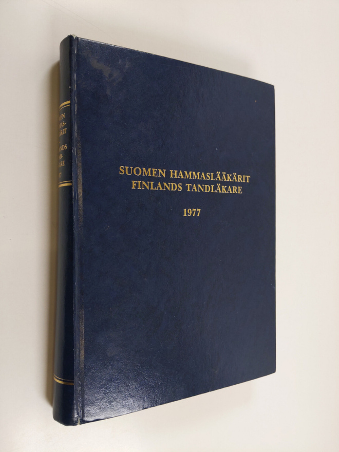 Suomen hammaslääkärit 1977 = Finlands tandläkare, 1977