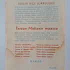Edgar Rice Burroughs : Tarzan Midianin maassa : Apinain T... - pikkukuva 2